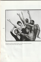 Black and white photograph of dancers in 