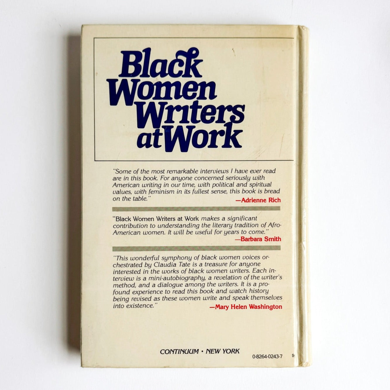 Black Women Writers at Work - Claudia Tate – solace Black Women Writers at Work - Claudia Tate – solace